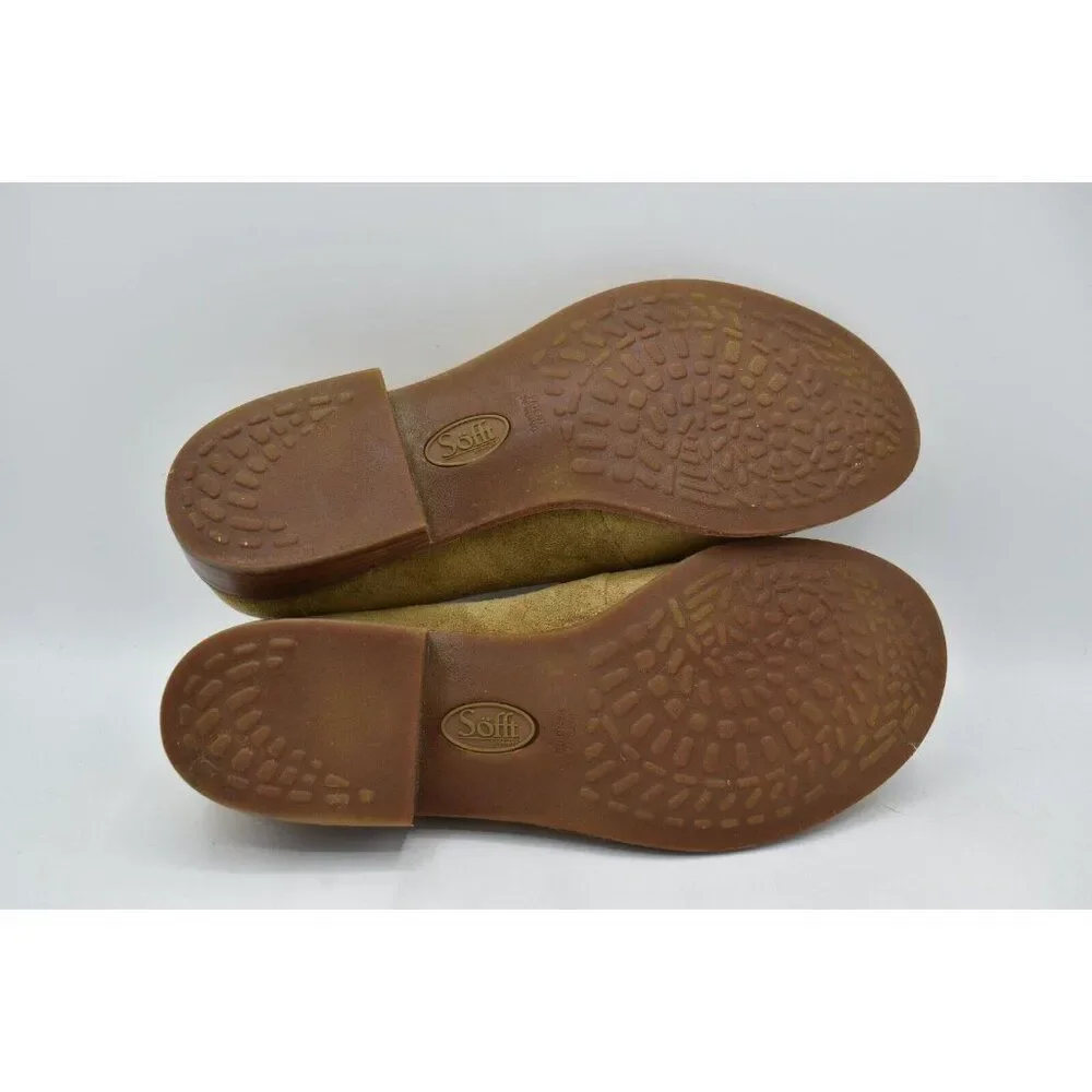Sofft Womens Size 10‎ Nevara Hazelwood Suede Slip On Loafers Shoes